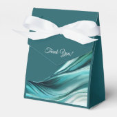 Moderne Wedding-Emerald Green- Geschenkschachtel (Vorderseite)