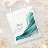 Moderne Wedding-Emerald Green- Geschenktütchen (Ausgeschnitten)