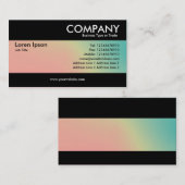 Moderne - weiche Gradienten Visitenkarte (Vorne/Hinten)