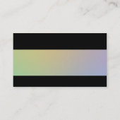 Moderne - weiche Gradienten Visitenkarte (Rückseite)