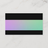Moderne - weiche Gradienten Visitenkarte (Rückseite)