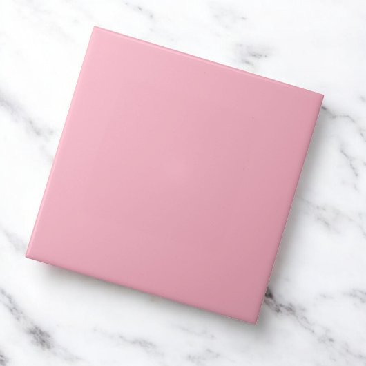Moderne weiche rosa Monochrom Fliese