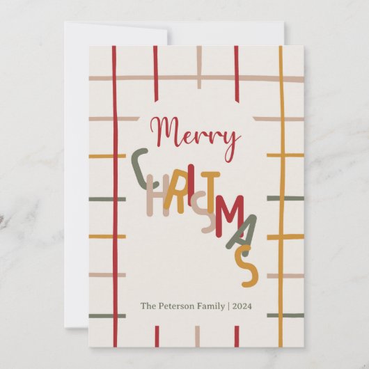 Moderne Weihnachten (Vorderseite)