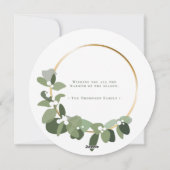 Moderne Weihnachten 2020 Foto Grüne (Rückseite)