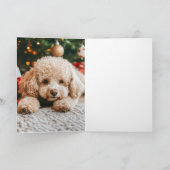 Moderne Weihnachten 5 Foto Collage Rot Grün geklap (Innenseite)