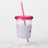 Moderne Weihnachten Acryltrinkbecher (Links)