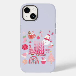 Moderne Weihnachten Case-Mate iPhone 14 Hülle