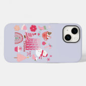 Moderne Weihnachten Case-Mate iPhone Hülle (Rückseite (Horizontal))