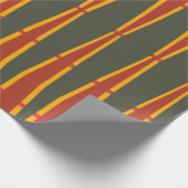 Moderne Weihnachten des Mitteljahrs Geschenkpapier (Ecke)