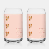 Moderne Weihnachten Dosenglas (Links)