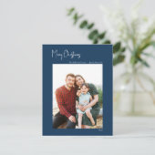 Moderne Weihnachten | Foto für den blauen vertikal (Stehend Vorderseite)