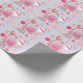 Moderne Weihnachten Geschenkpapier (Ecke)