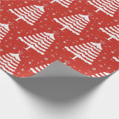 Moderne Weihnachten Geschenkpapier (Ecke)