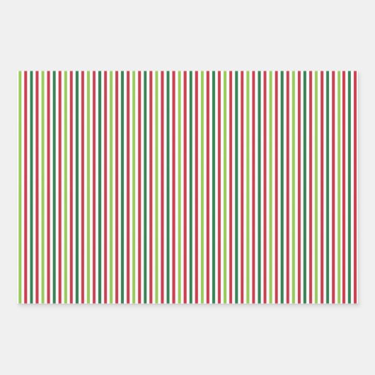 Moderne Weihnachten Geschenkpapier Set (Vorderseite 2)