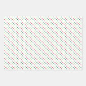 Moderne Weihnachten Geschenkpapier Set (Vorderseite 3)