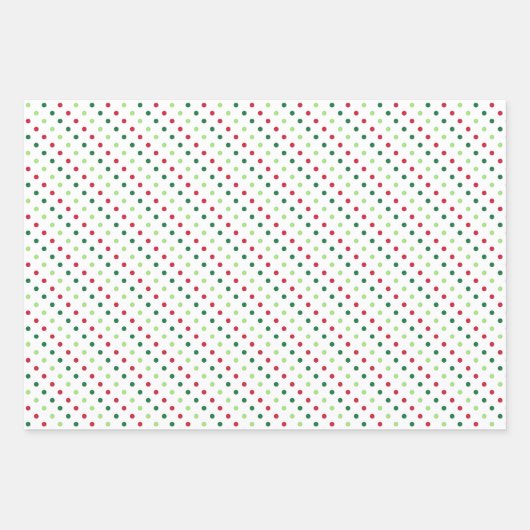 Moderne Weihnachten Geschenkpapier Set (Vorderseite 3)