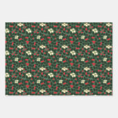 Moderne Weihnachten Geschenkpapier Set (Vorderseite)