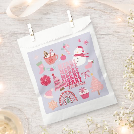 Moderne Weihnachten Geschenktütchen (Ausgeschnitten)