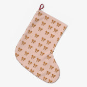 Moderne Weihnachten Großer Weihnachtsstrumpf (Vorderansicht (hängend))