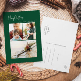 Moderne Weihnachten | Grünes Vertikales 3 Foto