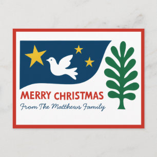 Moderne Weihnachten im Volksliedstil Minimalistisc