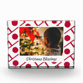 Moderne Weihnachten JAPAN Jede Botschaft halten Sa Fotoblock (Vorderseite)