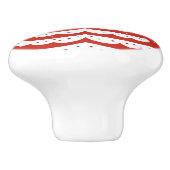 Moderne Weihnachten Keramikknauf (Seitenansicht)