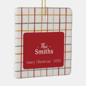 Moderne Weihnachten Keramikornament (Rechts)