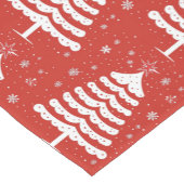 Moderne Weihnachten Kurzer Tischläufer (Ecke)