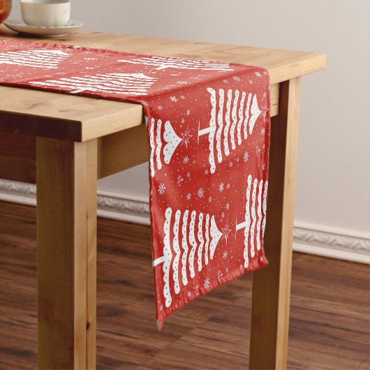 Moderne Weihnachten Kurzer Tischläufer (Beispiel)