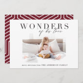 Moderne Weihnachten mit religiösem Chic und vielen (Vorne/Hinten)