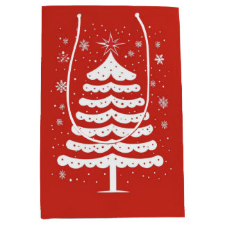 Moderne Weihnachten Mittlere Geschenktüte