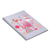 Moderne Weihnachten Notizblock (Rechte Seite)