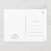 Moderne Weihnachten | Rotes Vertikales 3 Foto (Rückseite)