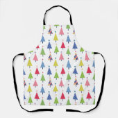 Moderne Weihnachten Schürze (Vorderseite)