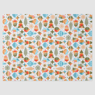 Moderne Weihnachten Seidenpapier