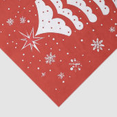 Moderne Weihnachten Seidenpapier (Ausschnitt)