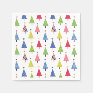 Moderne Weihnachten Serviette