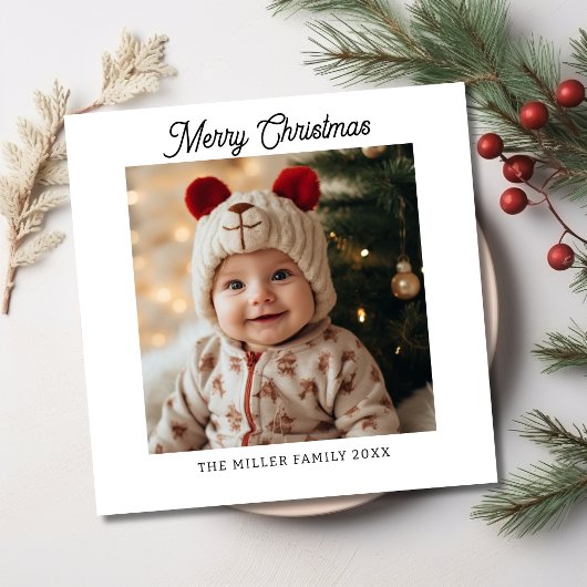 Moderne Weihnachten Stilvolle Minimalistische Schr