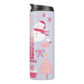 Moderne Weihnachten Thermosbecher (Nach rechts gedreht)