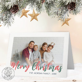 Moderne Weihnachten verblasstes Foto