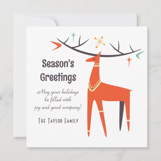 Moderne Weihnachten | VINTAG | Retro | Skript (Vorderseite)