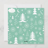 Moderne Weihnachten | VINTAG | Retro | Skript (Rückseite)