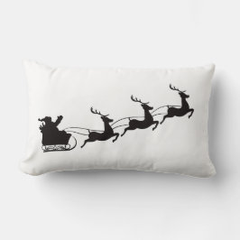 Moderne Weihnachten - Weihnachten und Reindeer Lendenkissen