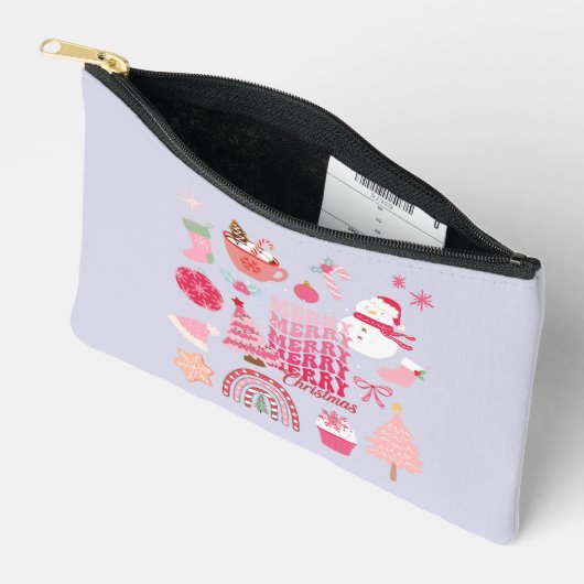 Moderne Weihnachten Zubehörtasche (Offen)