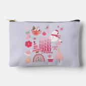 Moderne Weihnachten Zubehörtasche (Vorderseite)