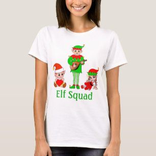 Moderne Weihnachts-Elfen-T-Shirt der Elite T-Shirt
