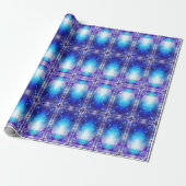 Moderne Weihnachts-Geschenkpapier mit Buntglas-Opt Geschenkpapier (Ungerollt)