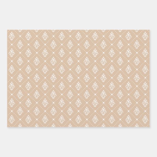 Moderne Weihnachts-Rot-Geschenkpapier-Blätter Geschenkpapier Set (Vorderseite 2)