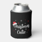 Moderne Weihnachts-Schatz Dosenkühler (Kanne Vorderseite)
